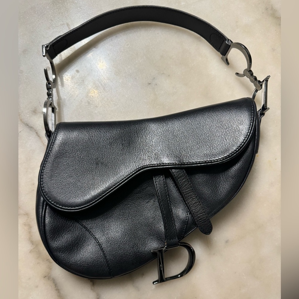 Authentic Dior Saddle Bag